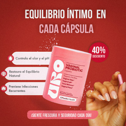Probiotic Uro-Vaginal – Equilibrio y Protección Íntima