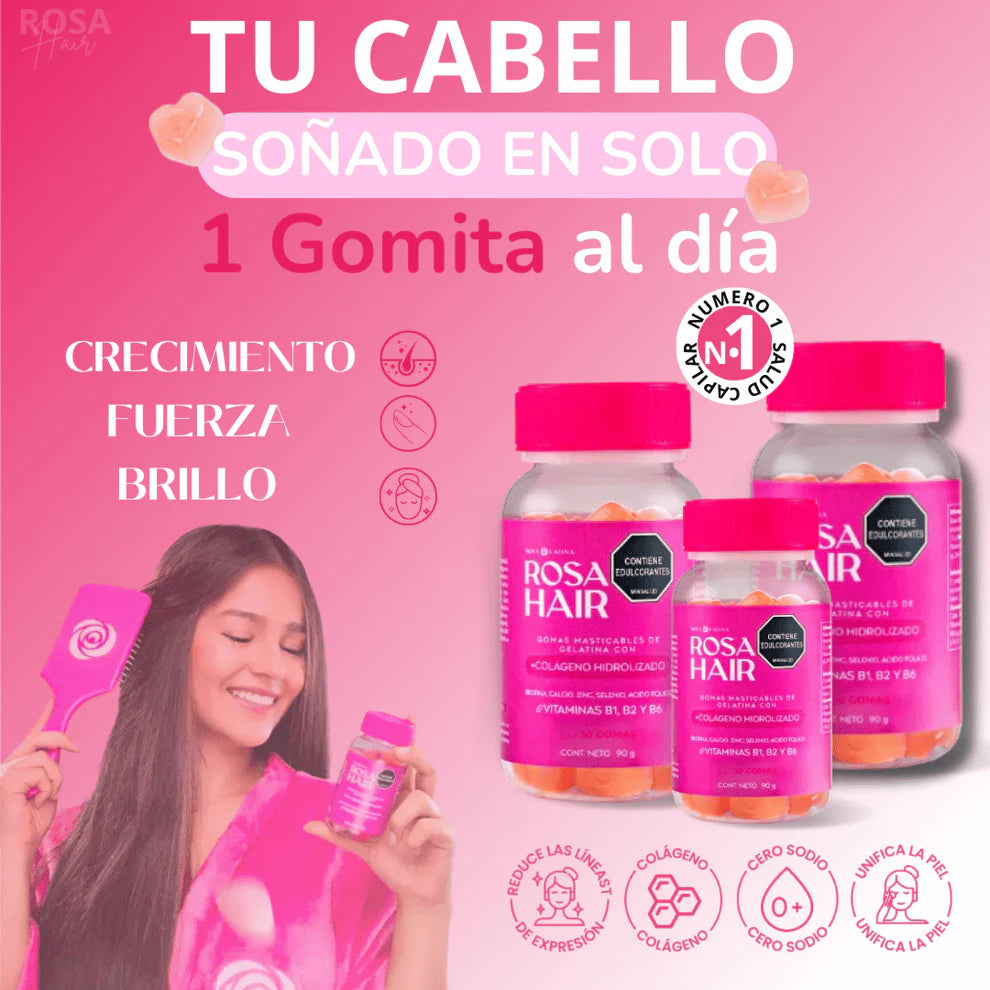 ROSA HAIR GOMITAS