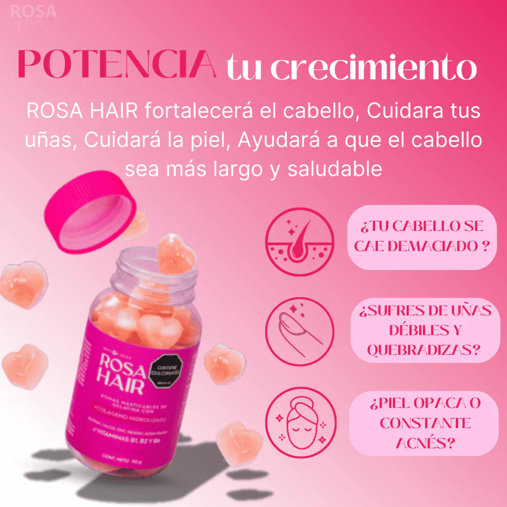 ROSA HAIR GOMITAS