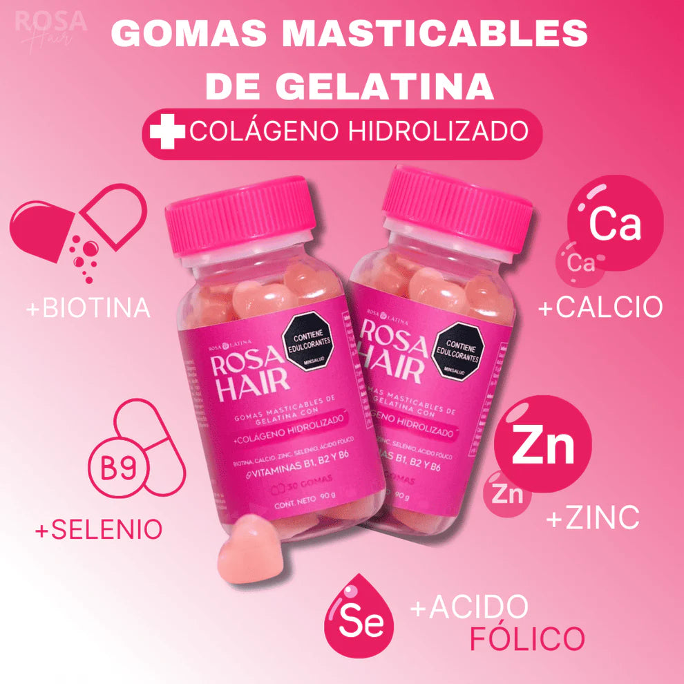 ROSA HAIR GOMITAS